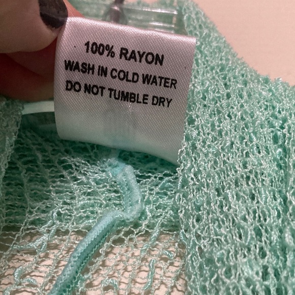 Knot of Isis mint green cardigan - Picture 5 of 5